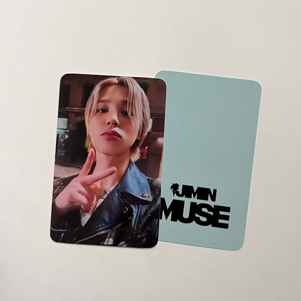BTS Photocard JIMIN สินค้า Photocard MUSE Bonus Photocard การ์ดสุ่ม 6 ชิ้นชุด