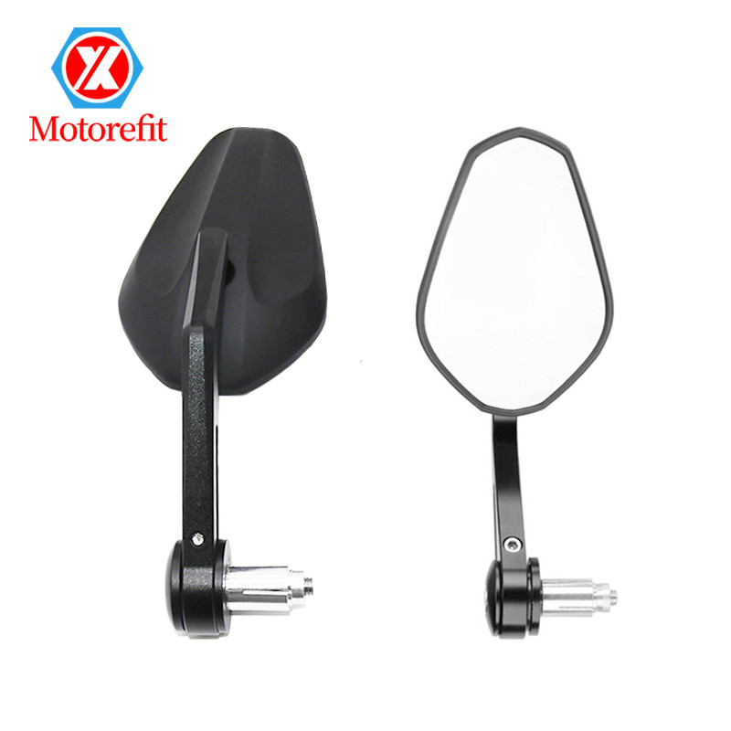 Premium-Motorefit รถจักรยานยนต์ Universal 7/8 "22 มม.กระจกมองหลัง E9 Handle Bar End กระจกสําหรับ Yam