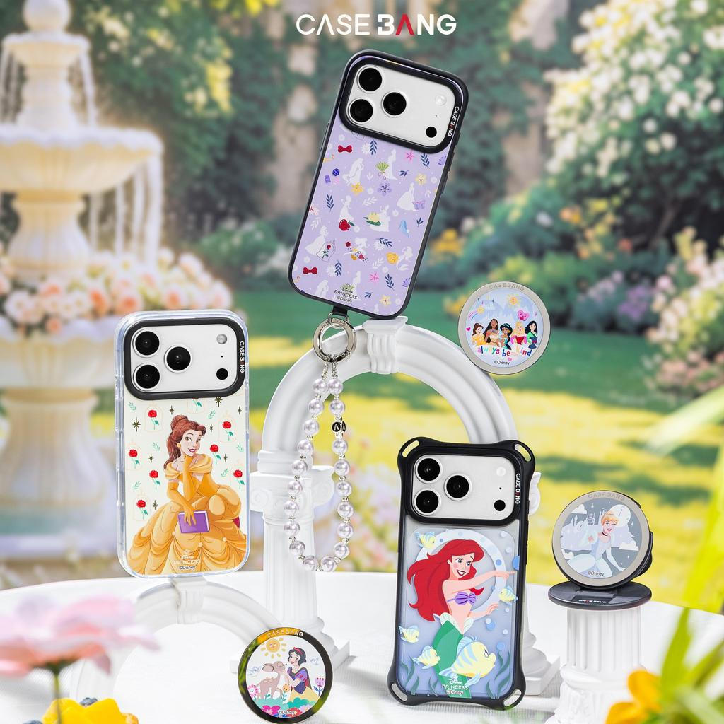 【เคสแม่เหล็ก+แผ่นหลัง】For iPhone 13-17,CASEBANG Princess Fairytale Series เคสแม่เหล็ก ImagiSnap, เปลี่ยนกลับ, ป้องกันการตกกระแทกทหาร