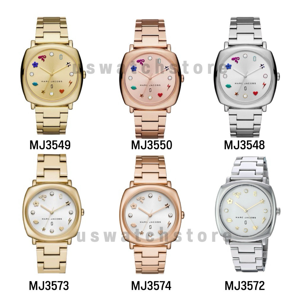 MJ นาฬิกาผู้หญิง MJ3574 MJ3572 MJ3573 MJ3548 MJ3549 MJ3550 34mm