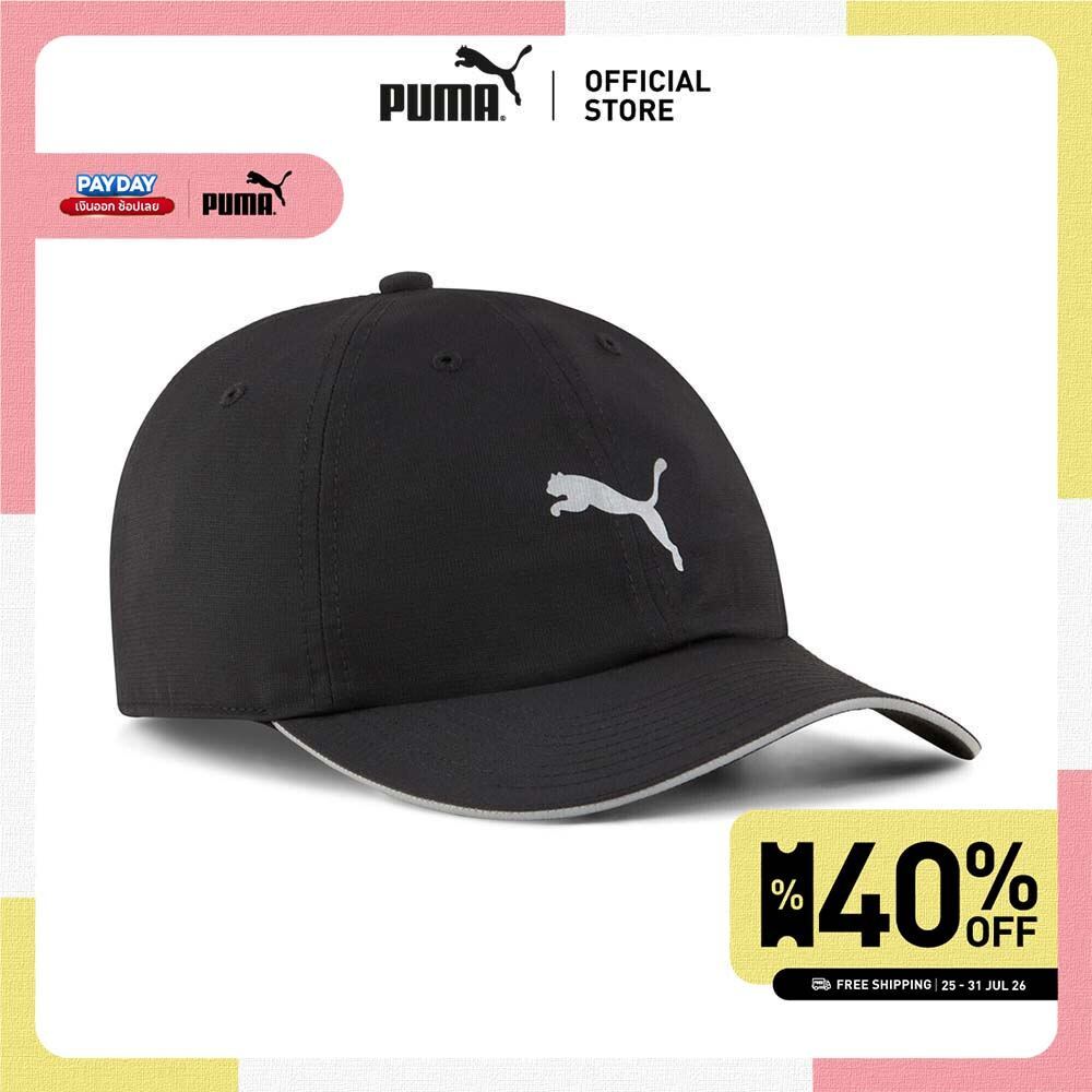 PUMA Running หมวกเบสบอล Running III สีดำ - 02616901
