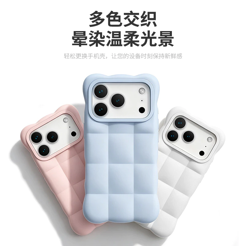เคสโทรศัพท์เมฆเข้ากันได้สําหรับ iPhone17promax 17pro 16promax 16pro 15promax 15pro 17 16 15 12promax 13promax 14promax กันกระแทกฝาหลังปลอก
