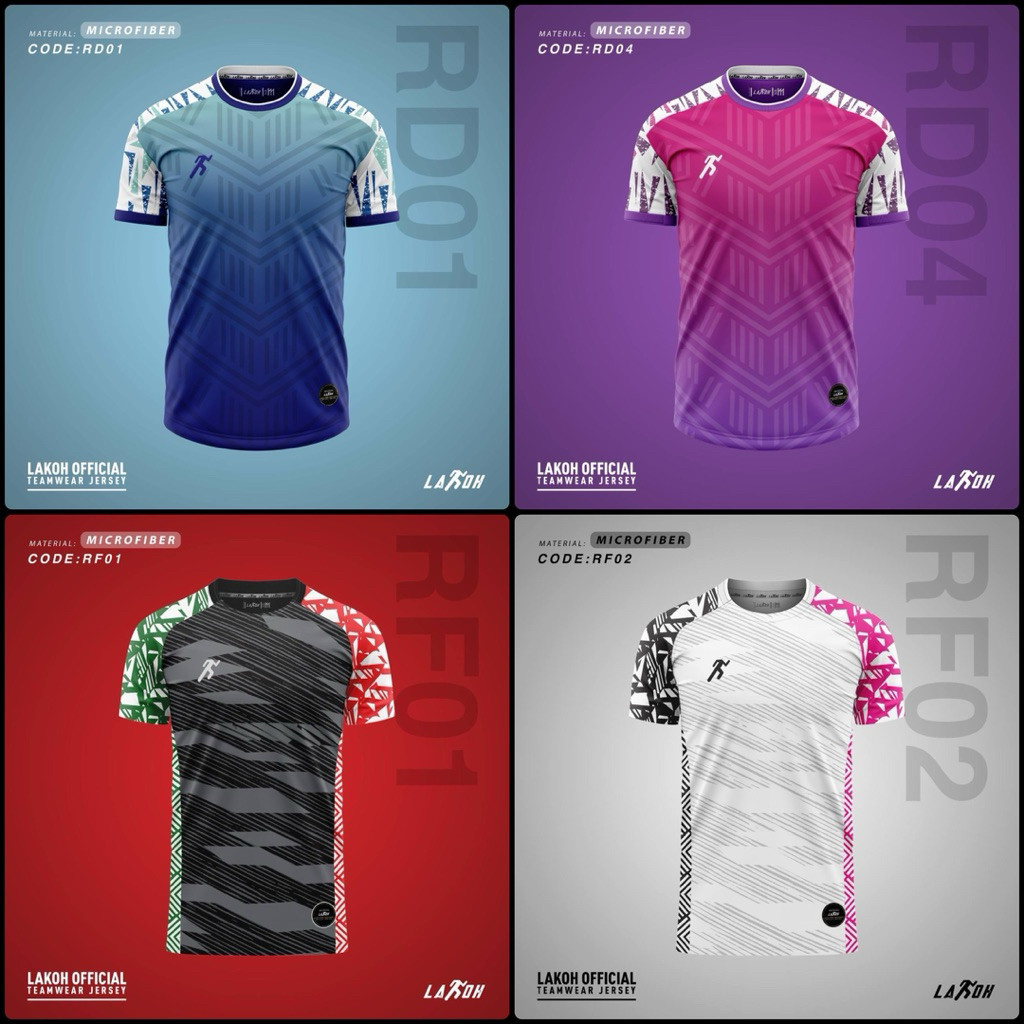 ️LAKOH SPORT(MICROFIBER)️JERSEY KIDS & ADULT / BAJU JERSI / JERSI BOLA