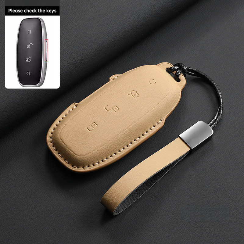 ภาพใหญ่: Denza D9 Car Key Protector Cover พวงกุญแจ Denza Z9 GT Key Case