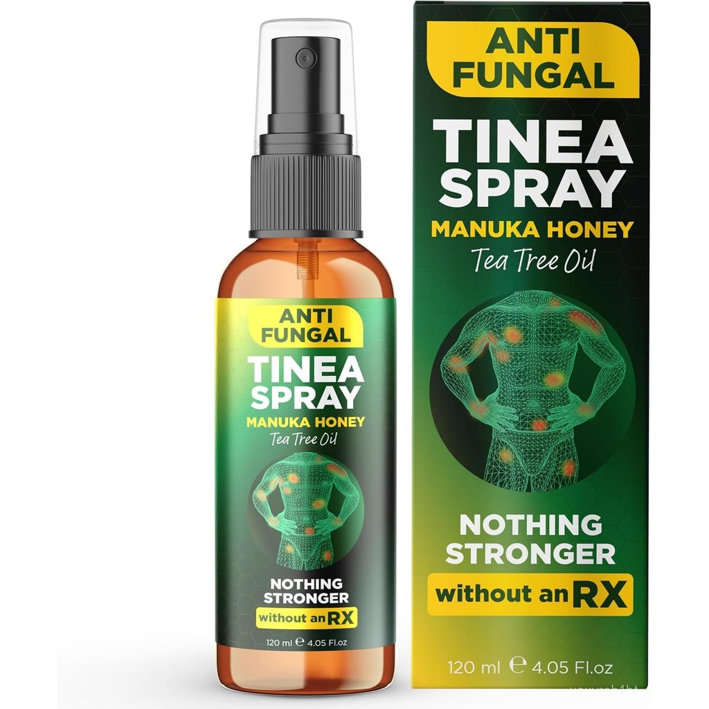 Tinea Versicolor Treatment Antifungal Spray | Soothes Itchy, Relieves Body Odor, Fights Ringworm, Jo