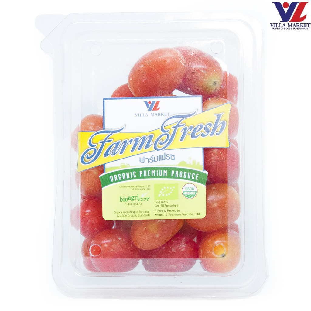 [สินค้าส่งด่วน] [2036] Ff Organic Tomato Cherry มะเขือเทศเชอร์รี่ออร์แกนิก 200g