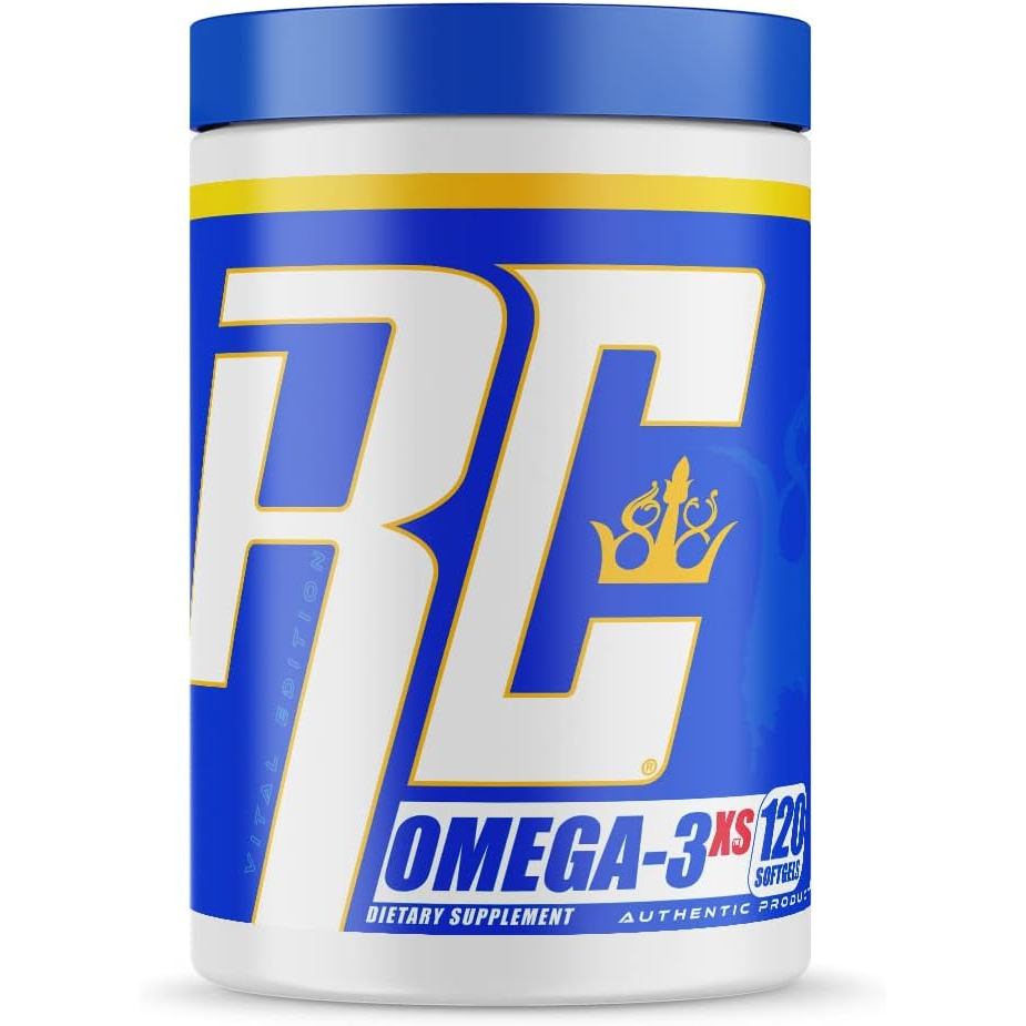 Ronnie Coleman Signature Series น้ํามันโอเมก้า-xs พร้อมเจล Epa & Dha, 120 นับ