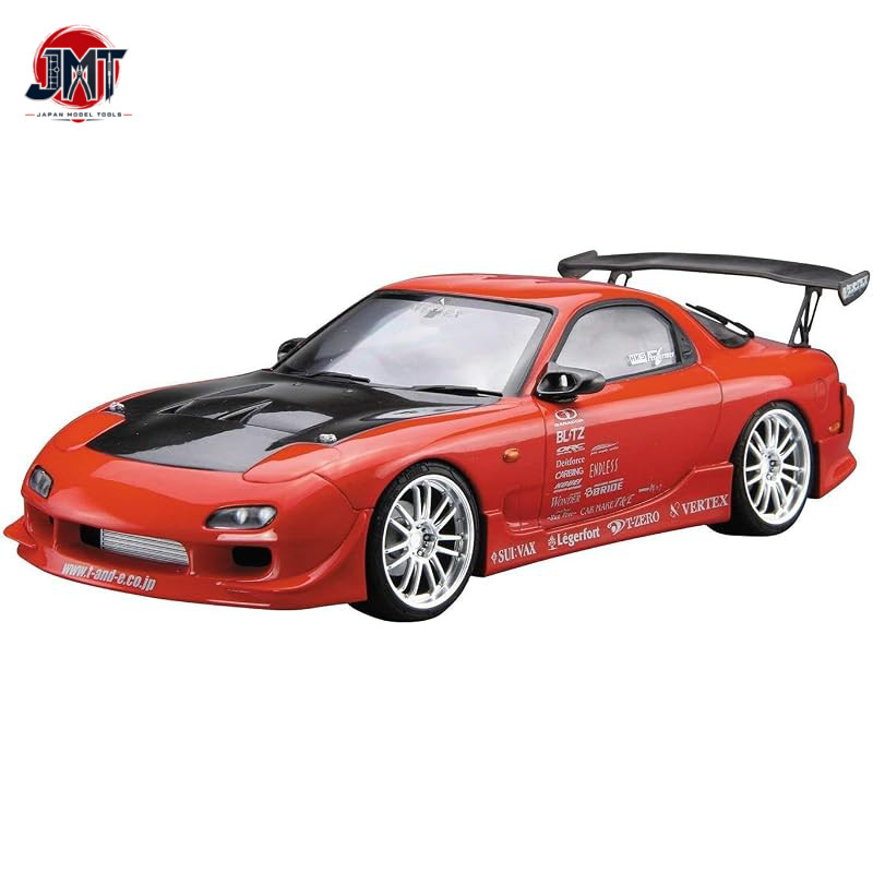 Aoshima Cultural Educational Corporation The☆Tuned Car Series 1/24 VERTEX FD3S RX-7 '99 (Mazda) Plas