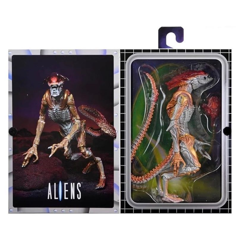 【พร้อมส่ง】predator figure model neca 铁血战士 手办 人偶 feral ฟิกเกอร์ Ultimate Elder Predator mask scar mod