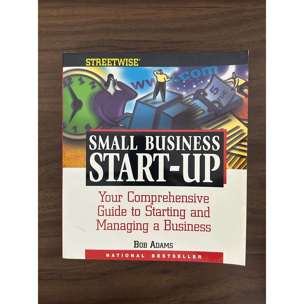 [หนังสือมือสอง] Adams Streetwise Small Business Start-Up - Bob Adams [สภาพ: C]