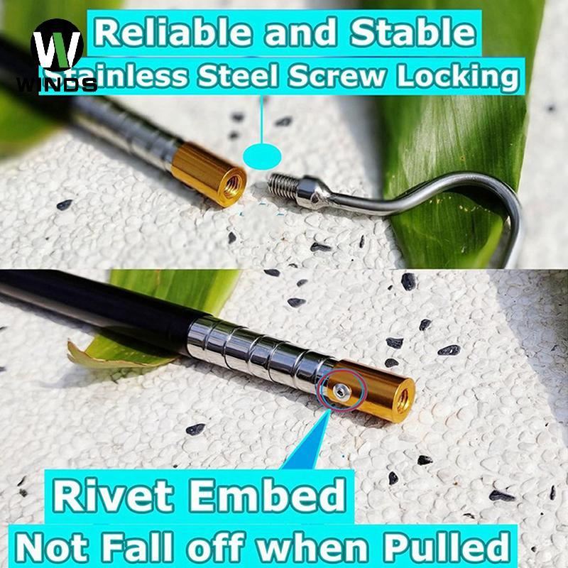 ODS Scalable Snake Hook Reptile Catcher Stick, Snake Handling Tool สําหรับ Python Rattlesnake OD