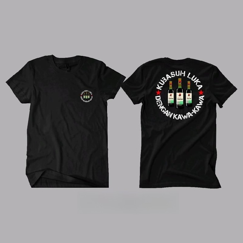 เสื้อยืด Kubasuh Luka พร้อมเสื้อเชิ้ต Kawa / Kubasuh Luka Distro พร้อม Kawa