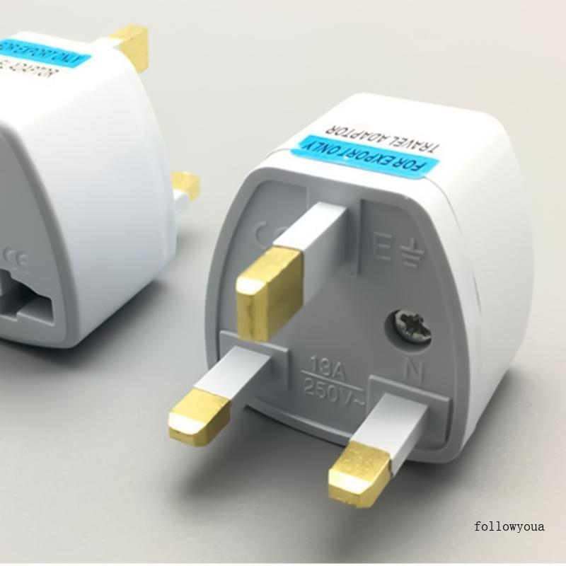 Fol Functional Travel Adapter Power Adapter สําหรับ Global Use in Europe Australia UK และ US Transfo