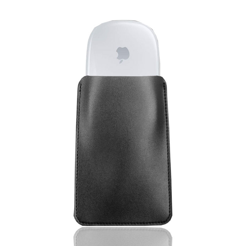 เหมาะสําหรับ Apple Magic Mouse Magic Mouse2 Lambskin ไม่มีหูหัวเข็มขัดกรณีหนังป้องกัน N8ZX