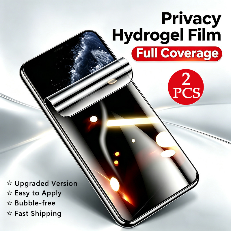 2 PCS สําหรับ Honor X9c X9d HD ความเป็นส่วนตัว Hydrogel ฟิล์มสําหรับ Honor X7d X6e X7e X8d X6C X9a X
