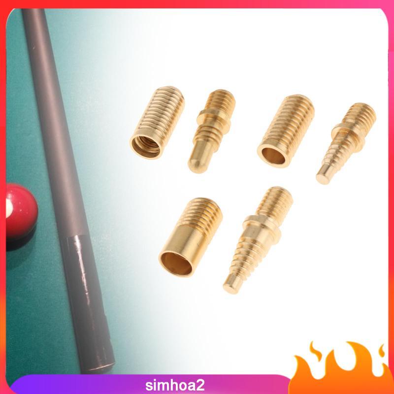 [Simhoa2] Pool Cue Joint Screw Pool Cue Connecting Screws Pool Cue Joint Pin Screws ฮาร์ดแวร์