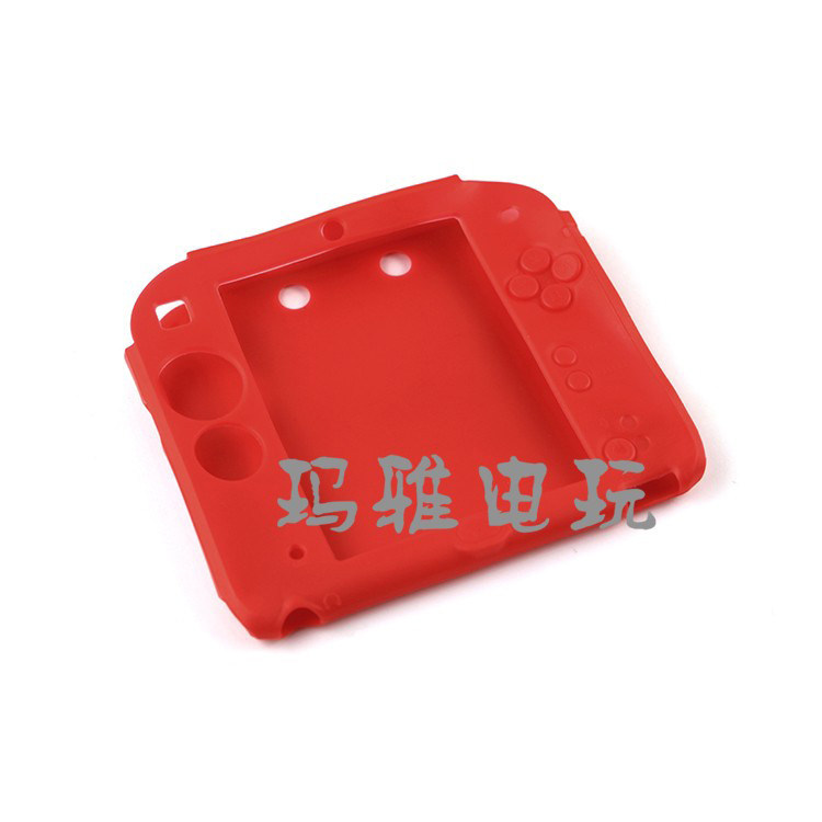 2DS เคสซิลิโคน Soft Case 2DS Host Protective Case 2DS Protective Case Dust Cover 2DS Protective Case