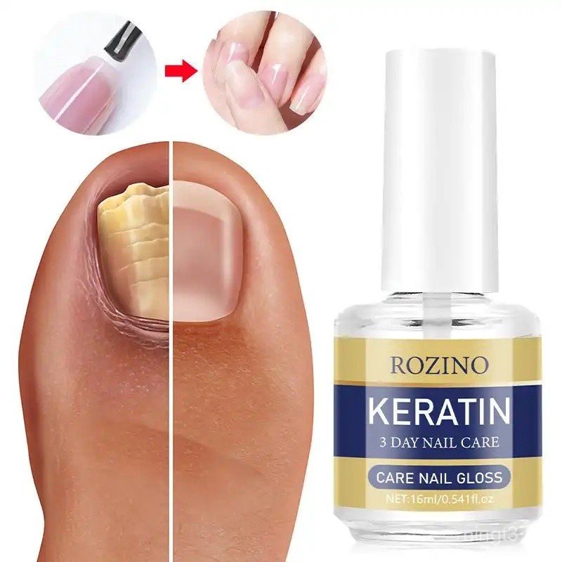 ROZINO 3 Days Nail Care - สูตร Keratin Amino Acid สําหรับ Superior Nail Nourishment.CARE/MOISTURIZIN