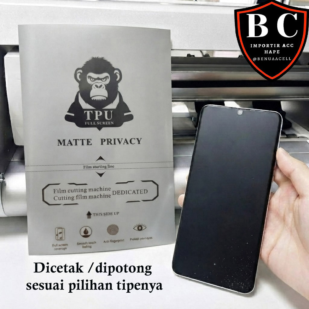 SPY ANTI SCRATCH HYDROGEL สําหรับ VIVO X5 PRO X50 X50 LITE X50 PRO X50 PRO PLUS X60 X60 PRO X60 PRO 