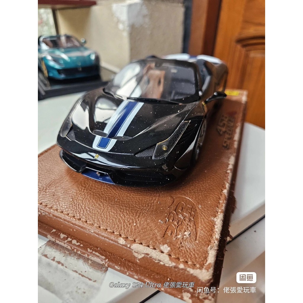1/18bbr Ferrari 458speciale a7/10 หยดในบรรจุภัณฑ์