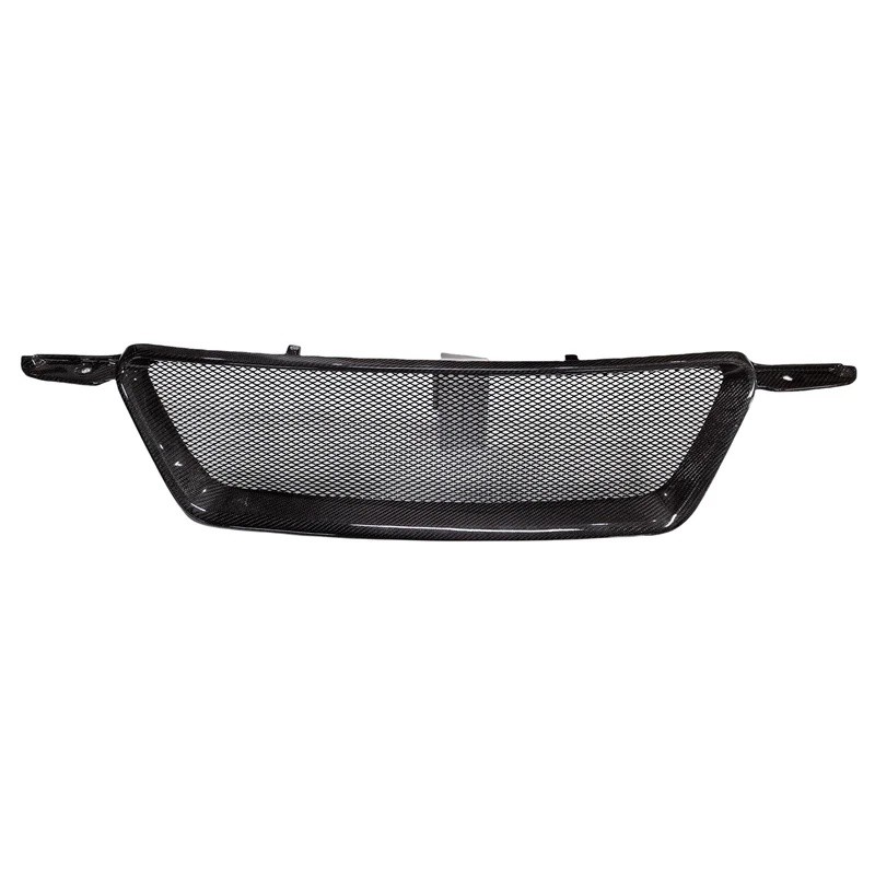 GXUK Center Racing Grill Front Grille Hood Mesh Grid สําหรับ Honda CRV 2005-2006