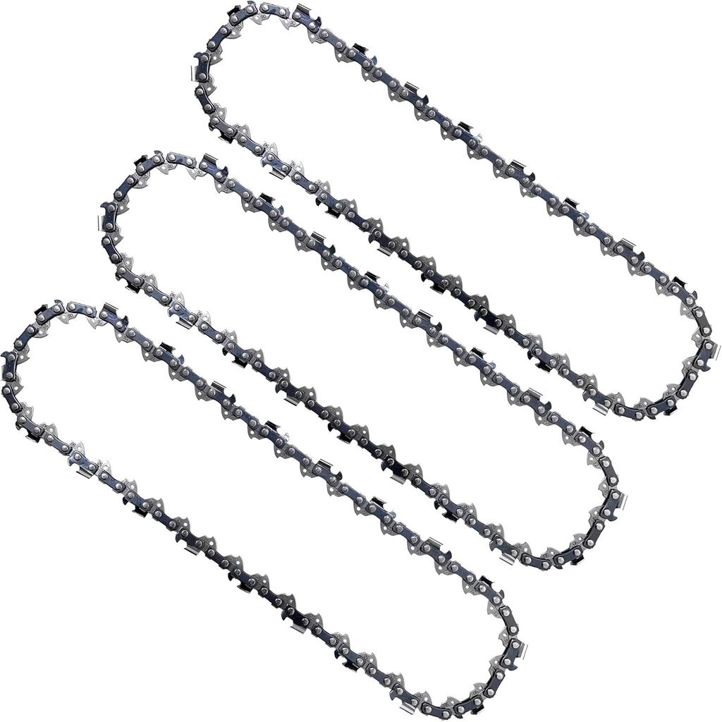 10 นิ้วเลื่อยโซ่สําหรับ WORX WG309, 10 "โซ่เลื่อยยนต์สําหรับ Worx WG309 Polesaw- 3PCS