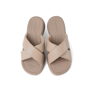 Hush Puppies รองเท้าผู้หญิง รุ่น HP PWSFQ5123DB - สีเบจ (รองเท้าแตะแบบสวม)