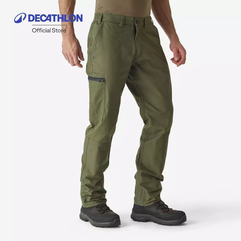 Decathlon Strong Trousers Steppe 100 กางเกงขายาว รุ่น Steppe 100 - Green