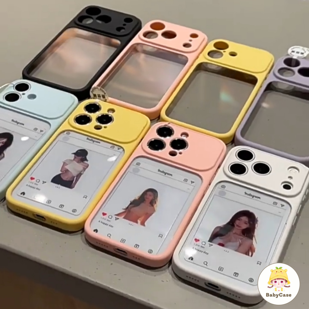 เคสโทรศัพท์แบบหลังโปร่งใสรุ่นใหม่ เคสไอโฟน17 IPhone 16 15 13 12 11 14 Pro Max 15 14 16 Plus Air 17 16 15 14 12 13 11 Pro
