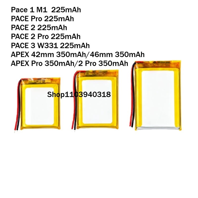 สําหรับ COROS Pace1 M1 PACE Pro PACE 2 3 2Pro PACE3 W331 APEX 42 มม.46 มม.APEX 2 Pro แบตเตอรี่