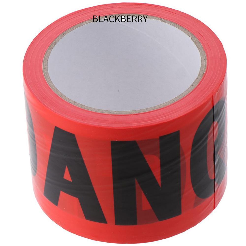 BLACKBERRY Caution Barrier Tape, Roll 7.5cm*100M Red Danger Tape, ทนทาน Non-Adhesive Safety Warning 