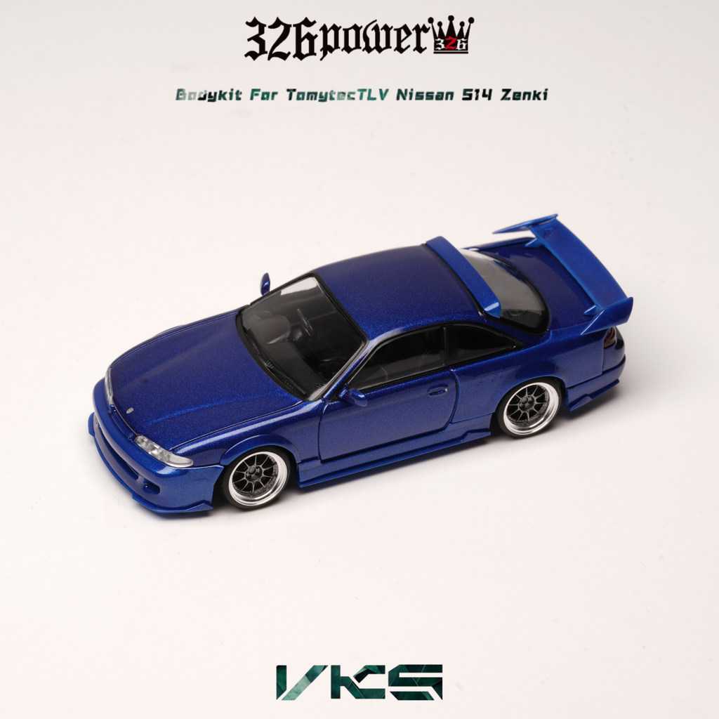 [รถโมเดล] {VKS} 1/64 326Power Appearance Kit สําหรับ TomytecTLV Nissan S14 Zenki
