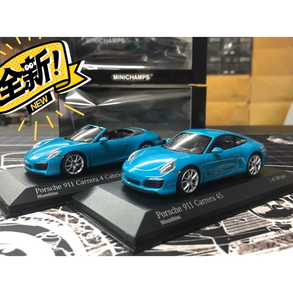 Minichamps 1: 43 Porsche 911 Carrera 4 Cabriolets 1: 43 Porsche 911 Carrera 4 Cabriolet 2016 Minicha