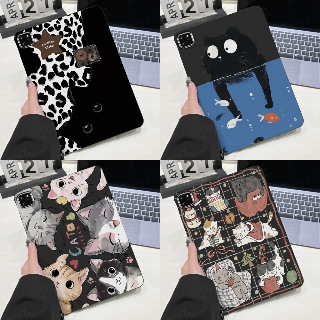 เคสแท็บเล็ตแบบนิ่ม for iPad 10th 9th 8th 7th 6th 5th 11th Gen A16 Air 3/4/5/6/7/2 Mini7/6/5/4/3/2/1 Pro 11 12.9 เคสไอแพด