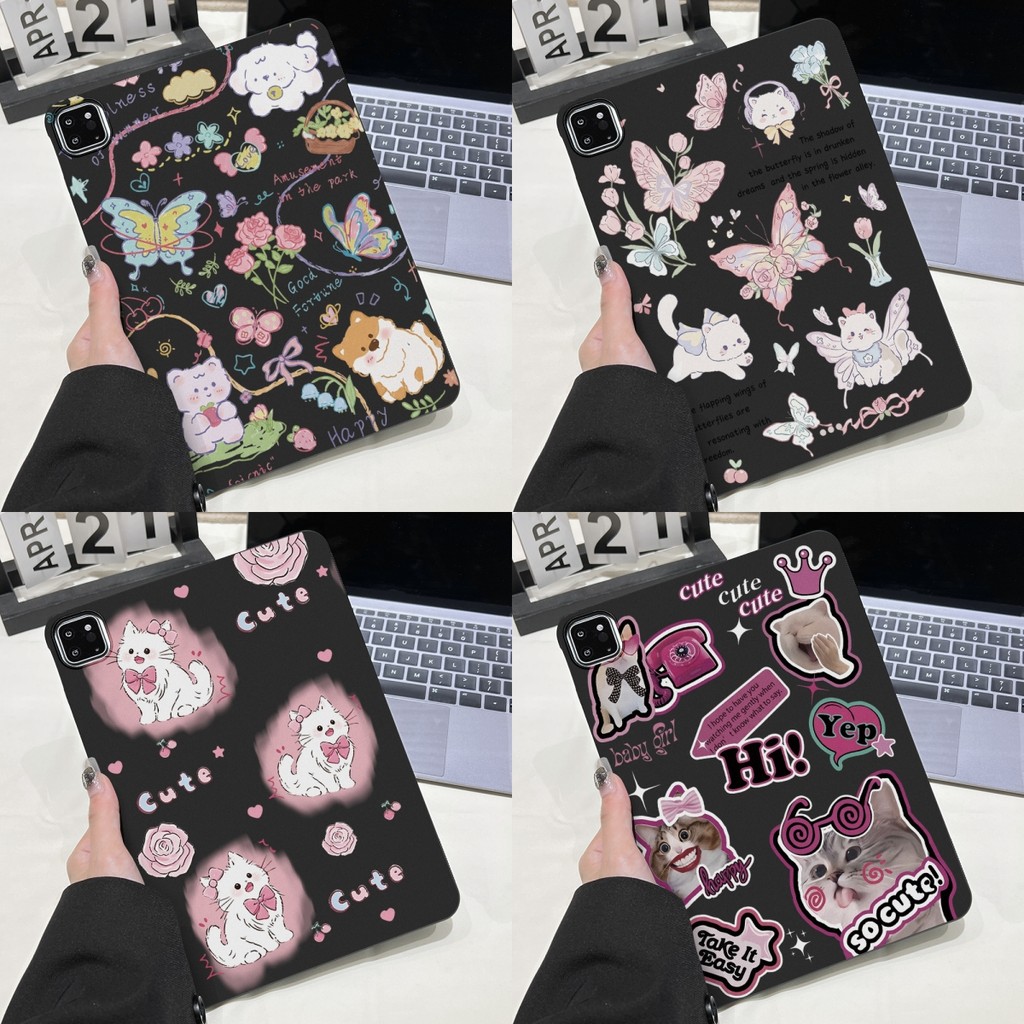 เคสแท็บเล็ตแบบมีลวดลาย for Xiaomi Pad 8 7 6 Pro / 6s 7s Pro / Pad Mini Redmi Pad SE 8.7 11 / Pad Pro