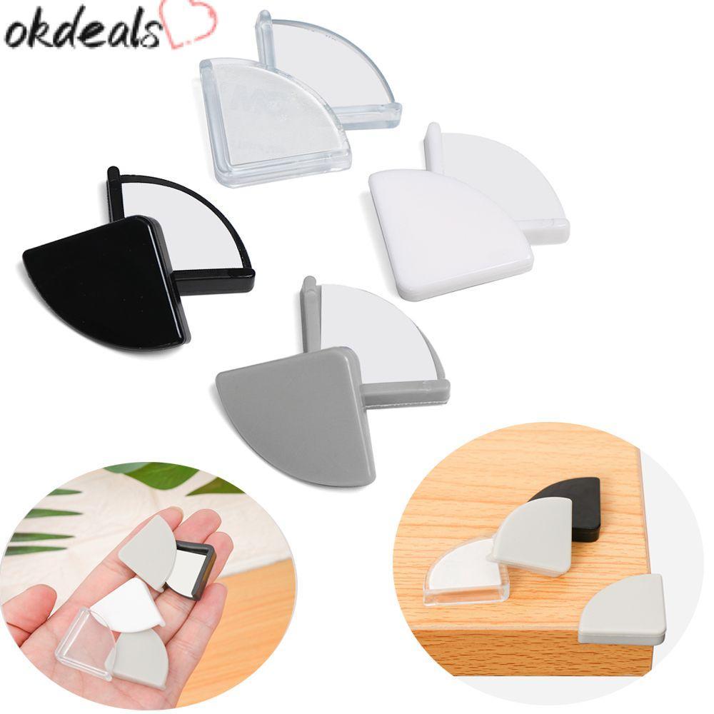 OKDEALS 4PCS มุม Guards เด็กทารกความปลอดภัยเด็กตารางมุม Protector