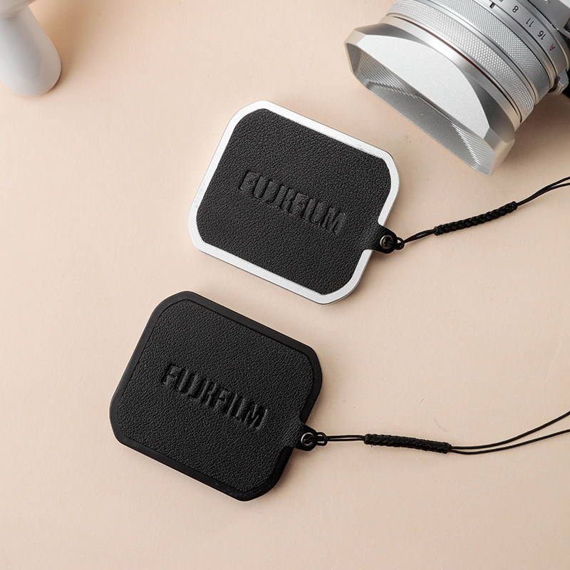 สมบัติคุณภาพเหมาะสําหรับ Fuji X100VI Hood Square X100V เลนส์ฮูดโลหะฝาครอบเลนส์