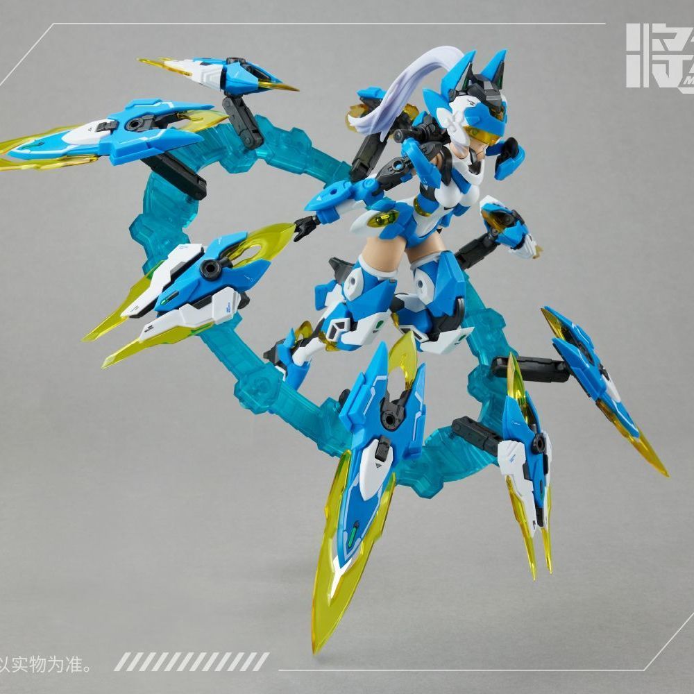 Zhuo Jiang Jianghun Ji Zhao Yun 2.0 Chenghuang ประกอบรุ่น Guochuang Mecha สามก๊ก Series Machine Girl