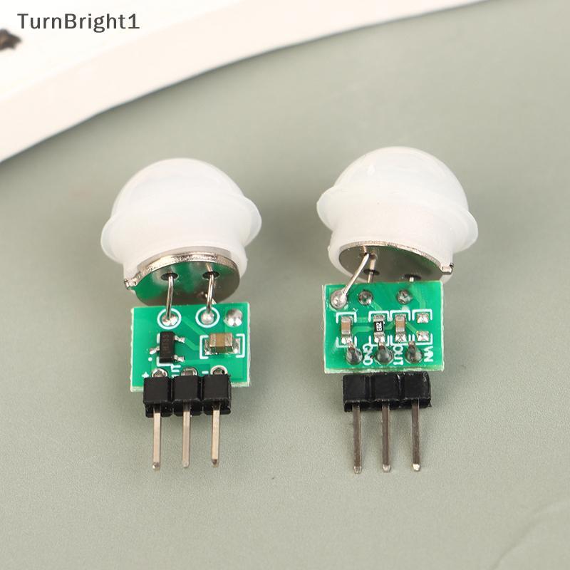 [TurnBright] 1 PC HC-SR312 Mini IR Pyroelectric อินฟราเรด PIR Motion Human Sensor โมดูลตรวจจับอัตโนม
