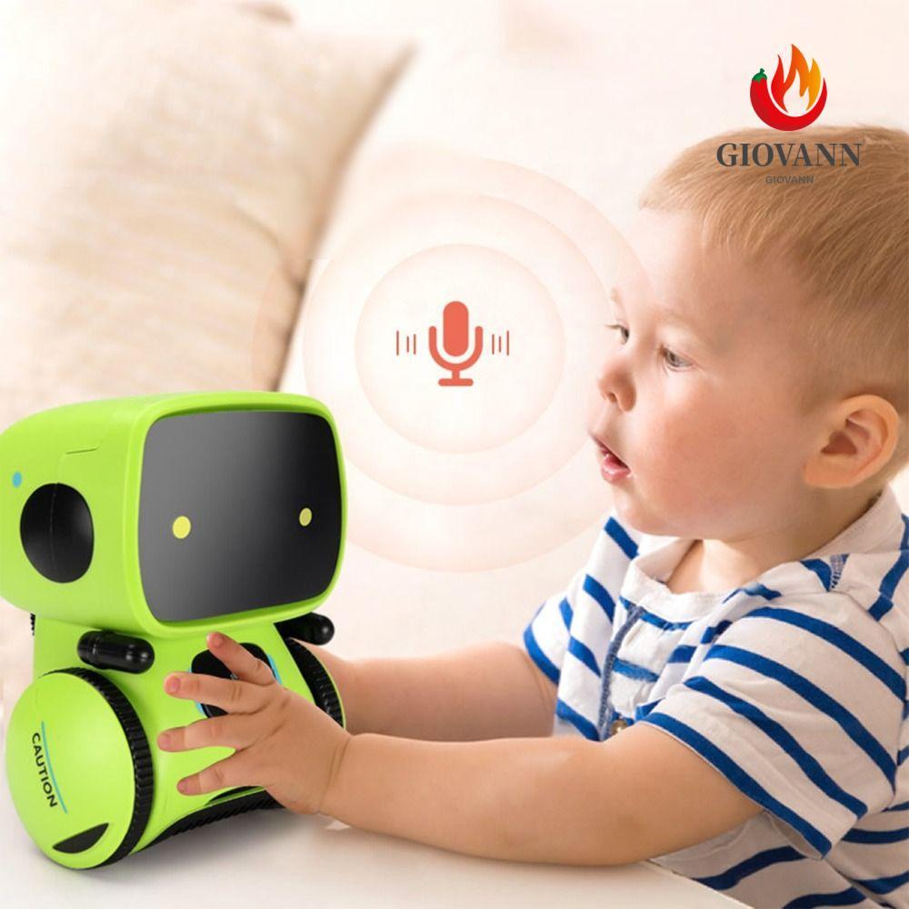 GIOVANNI Emo Robot, Voice Command Touch Control Smart Robot, Cute Toy Dance Function เทคโนโลยีเซ็นเซ