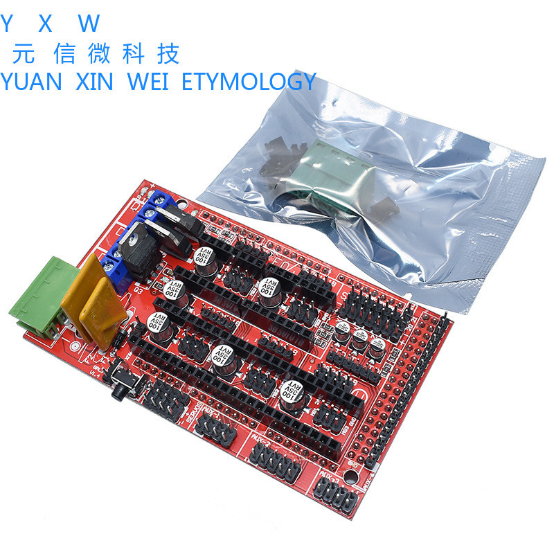 3D อุปกรณ์เสริมเครื่องพิมพ์ A4988 Stepper Motor Driver โมดูล DRV8825 Stepper Motor Driver บอร์ดขยาย