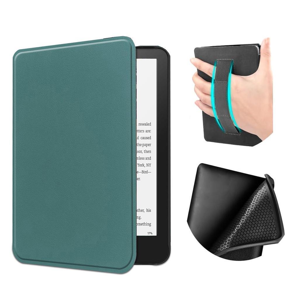 เหมาะสําหรับ 2024 Kindle Paperwhite รุ่นที่ 12 Colorsoft เคสป้องกันพร้อมที่วางมือ TPU Soft Case
