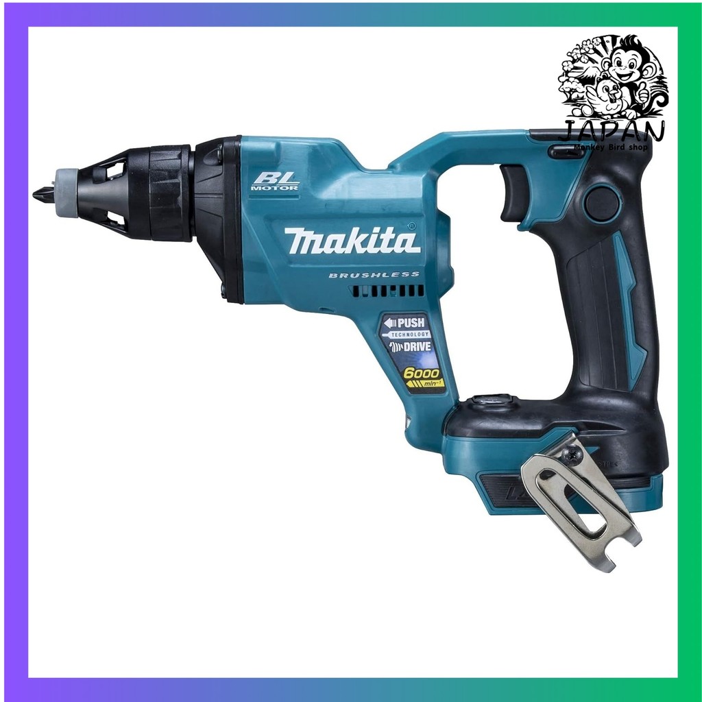 Makita Rechargeable Screwdriver 18V Battery/Charger/Case Sold Separately FS600DZ monkey bird shop JA