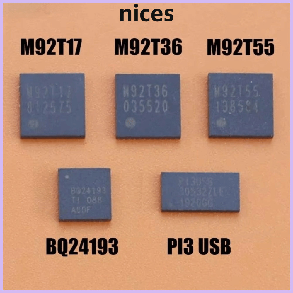 NICES ชาร์จการจัดการชิป, M92T36 P13USB BQ24193 M92T17 อิเล็กทรอนิกส์ส่วนประกอบเมนบอร์ดชิป,พื้นผิว Mo