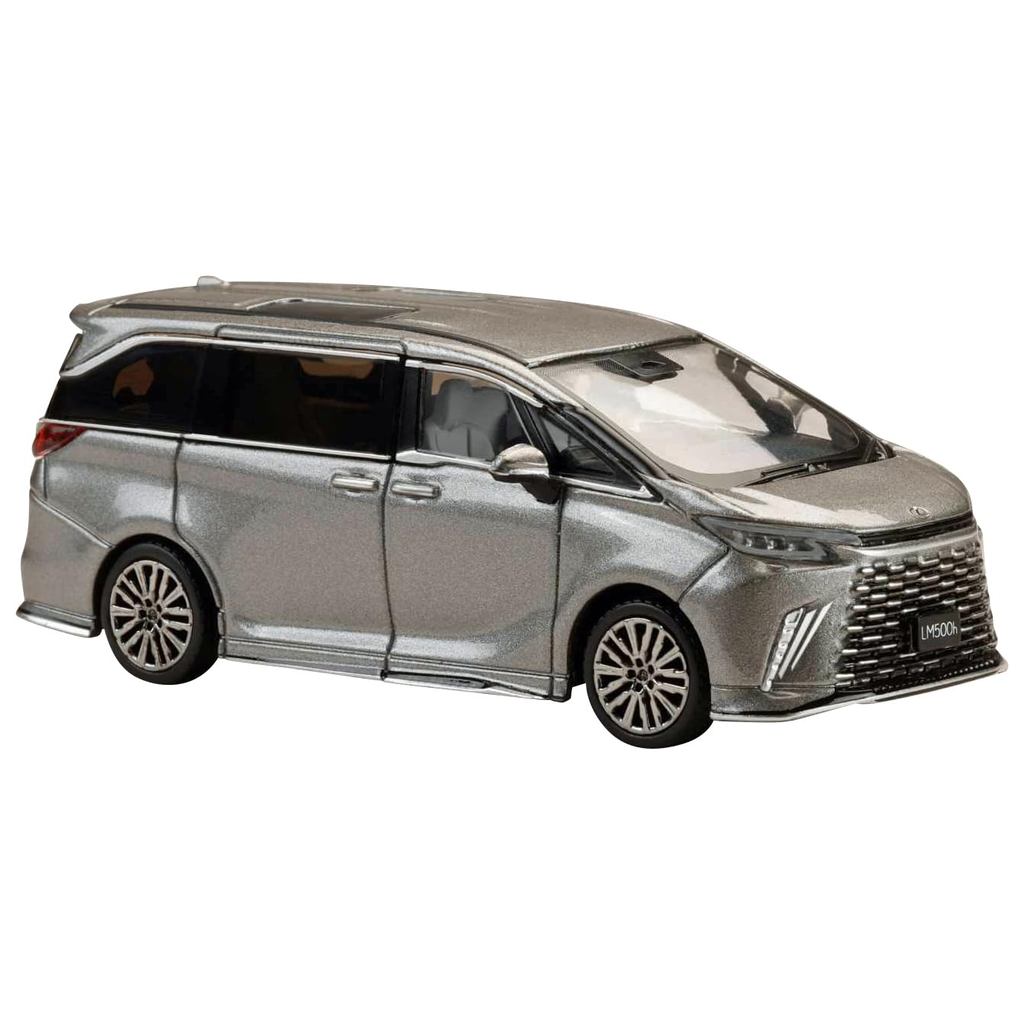 1/64 LEXUS LM Custom Version 4-Seater 500h (RHD) Sonic Titanium / White InteriorDirect from Japan
