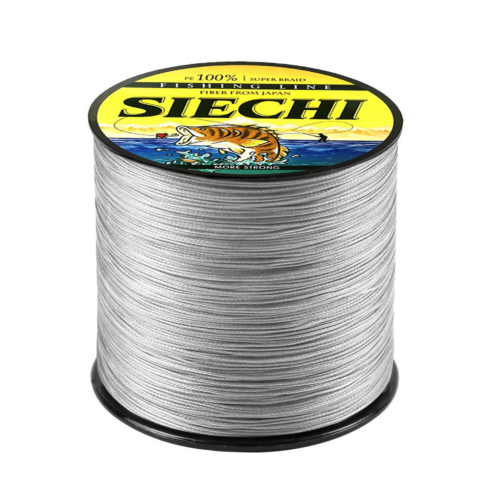 SIECHI 500M 16 Strands สายตกปลาถักถักลวดปลาคาร์พสายตกปลา Pe สาย PE สาย PE ทนต่อการขัดถู Zero ยืด