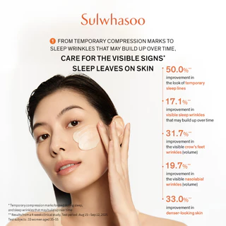 SULWHASOO Overnight Recharging Mask 120ml. โซลวาซู มาส์กหน้าเกาหลีข้ามคืน เติมความชุ่มชื้น เสริมเกราะป้องกันให้ผิว