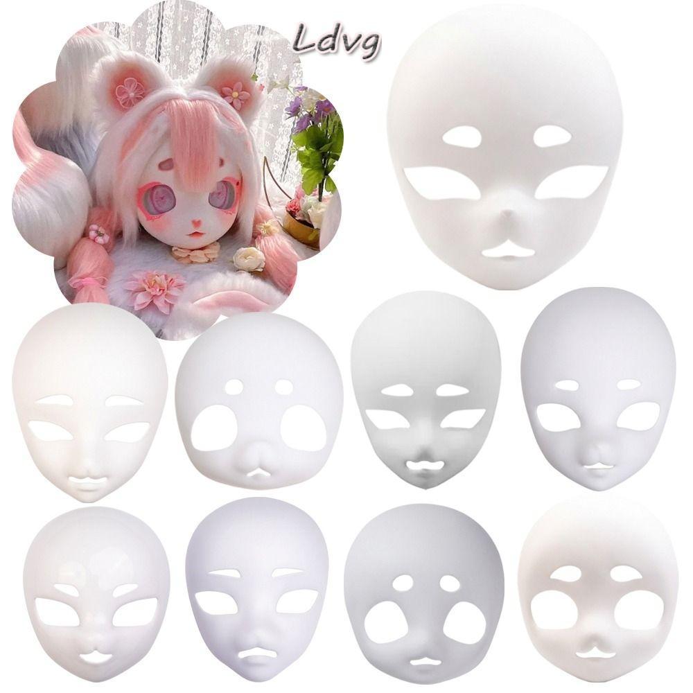 LDVG Kigurumi Base Beast Skull , สัตว์คอสเพลย์หัวแมว Skull, พลาสติก DIY Fursuit อะนิเมะปาร์ตี้