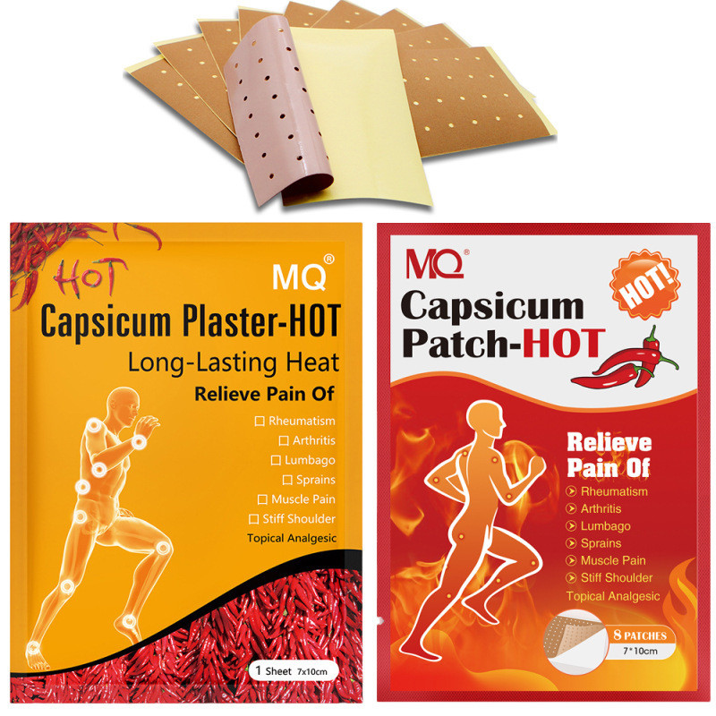 MQ Capsicum Plaster Hot Belt贴8贴/Kangnel 批发肩 club贴A081907280