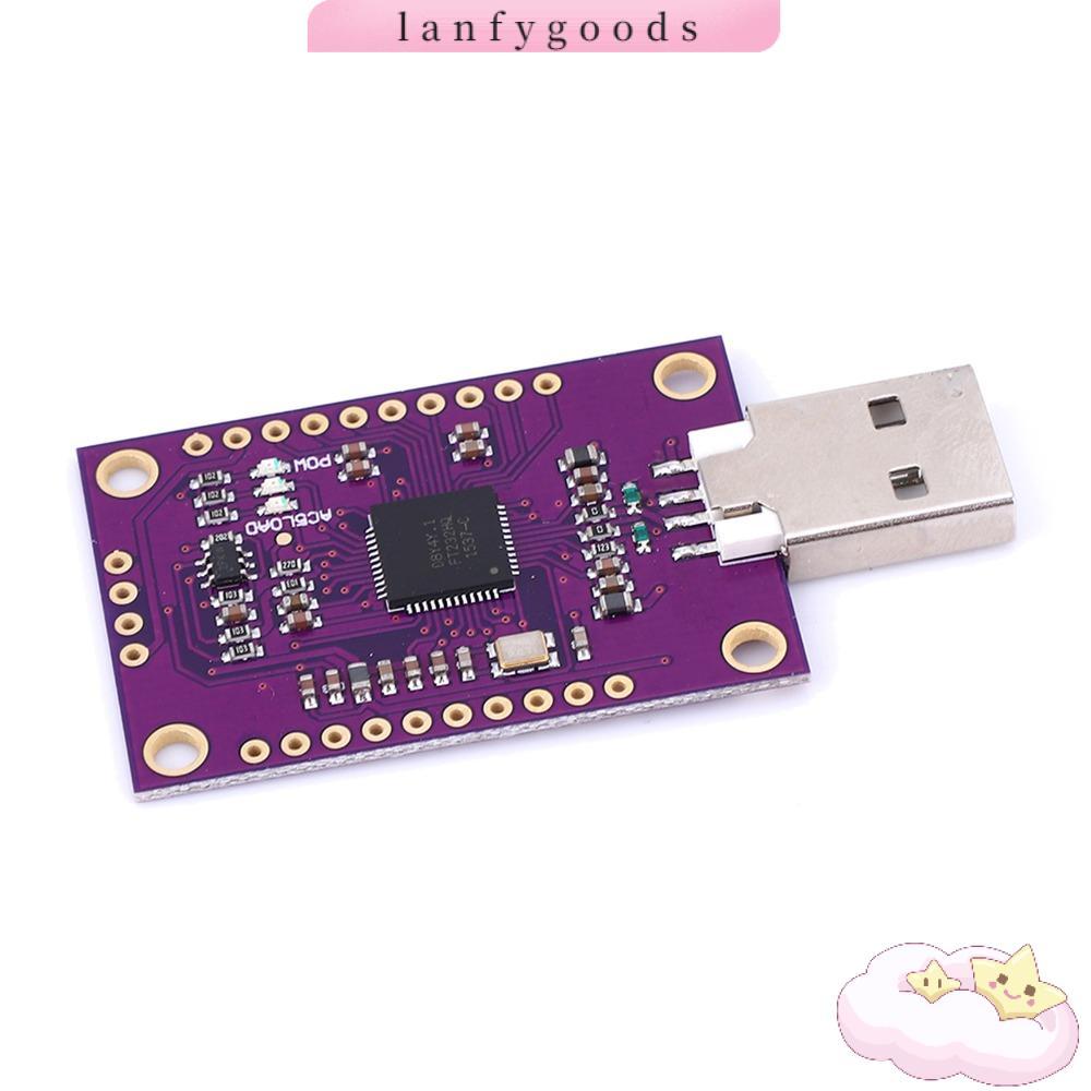 LANFYGOODS CJMCU FT232H โมดูล, มัลติฟังก์ชั่น USB ถึง JTAG UART/FIFO SPI/I2C USB ถึงโมดูลพอร์ตอนุกรม